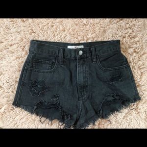high waisted shorts